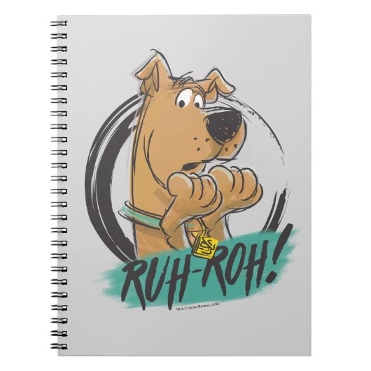 Scooby-Doo "Ruh Roh!" Marker Sketch Notitieboek (Voorkant)