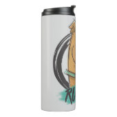 Scooby-Doo "Ruh Roh!" Marker Sketch Thermosbeker (Gedraaid links)