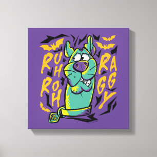 Scooby-Doo   Ruh Roh Raggy Canvas Afdruk