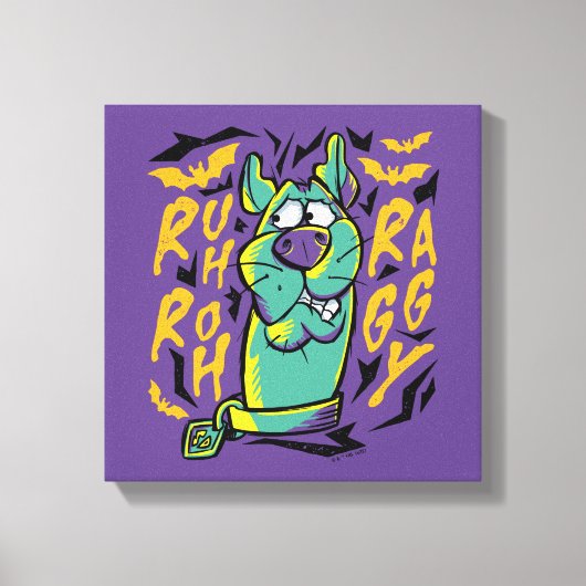 Scooby-Doo | Ruh Roh Raggy Canvas Afdruk (Voorkant)