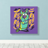 Scooby-Doo | Ruh Roh Raggy Canvas Afdruk (Insitu (Houten vloer))