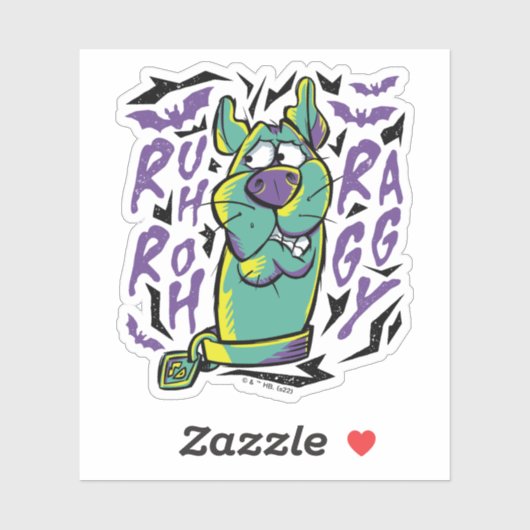 Scooby-Doo | Ruh Roh Raggy Sticker (Vel)