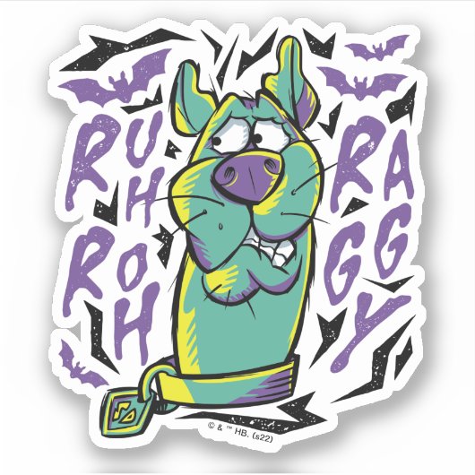 Scooby-Doo | Ruh Roh Raggy Sticker (Voorkant)