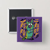 Scooby-Doo | Ruh Roh Raggy Vierkante Button 5,1 Cm (Voorkant /achterkant)