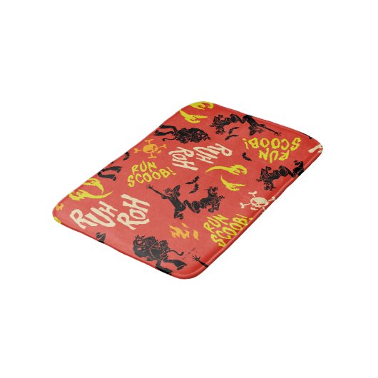 Scooby-Doo | Ruh Roh Run Scoob. Patroon Badmat (Gekanteld)
