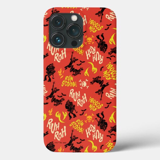Scooby-Doo | Ruh Roh Run Scoob. Patroon Case-Mate iPhone Case (Achterkant)