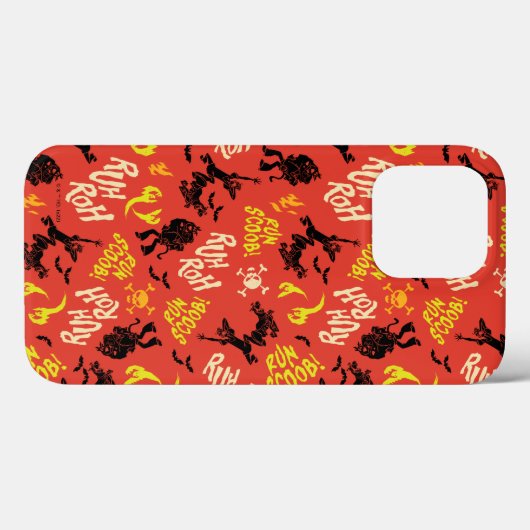 Scooby-Doo | Ruh Roh Run Scoob. Patroon Case-Mate iPhone Case (Achterkant (horizontaal))