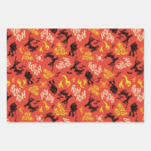 Scooby-Doo | Ruh Roh Run Scoob. Patroon Inpakpapier Vel (Voorkant)