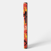 Scooby-Doo | Ruh Roh Run Scoob. Patroon iPhone Hoesje (Linkerkant)