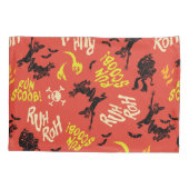 Scooby-Doo | Ruh Roh Run Scoob. Patroon Kussensloop (Achterkant)