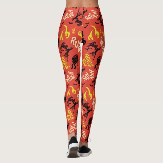 Scooby-Doo | Ruh Roh Run Scoob. Patroon Leggings (Achterkant)