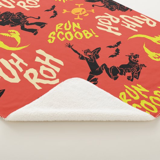 Scooby-Doo | Ruh Roh Run Scoob. Patroon Sherpa Deken (3/4)