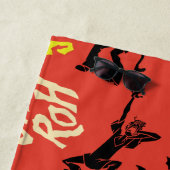 Scooby-Doo | Ruh Roh Run Scoob. Patroon Strandlaken (In situ)