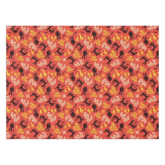 Scooby-Doo | Ruh Roh Run Scoob. Patroon Tafelkleed (Voorkant (Horizontaal))