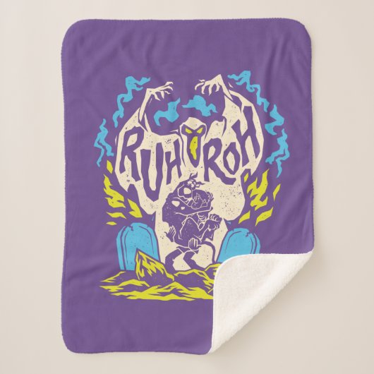 Scooby-Doo | Ruh Roh Scooby & Shaggy Sherpa Deken (Voorkant)