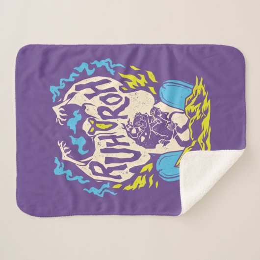 Scooby-Doo | Ruh Roh Scooby & Shaggy Sherpa Deken (Voorkant (horizontaal))