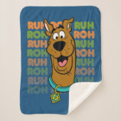 Scooby-Doo Ruh Roh Sherpa Deken (Voorkant)