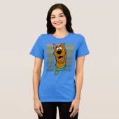 Scooby-Doo Ruh Roh Tri-Blend Shirt (Voorkant volledig)