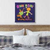 Scooby-Doo | Ruh Roh! Verkeerde spreuk! Canvas Afdruk (Insitu (Slaapkamer))