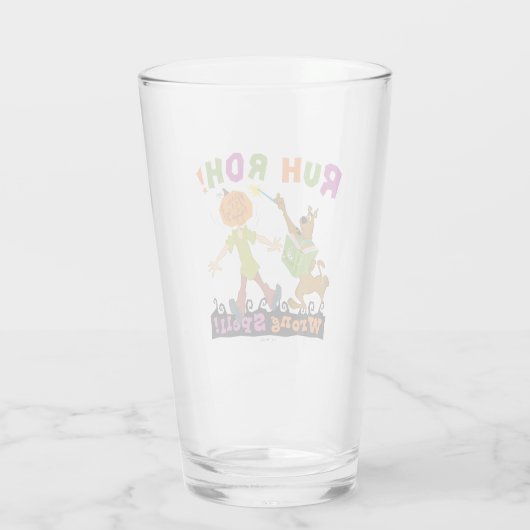 Scooby-Doo | Ruh Roh! Verkeerde spreuk! Glas (Achterkant)