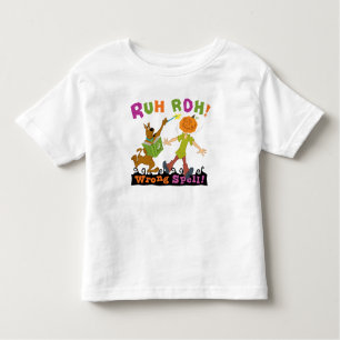 Scooby-Doo   Ruh Roh! Verkeerde spreuk! Kinder Shirts