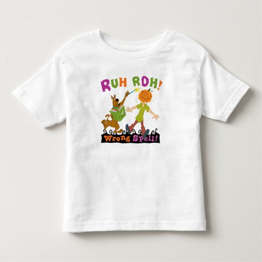 Scooby-Doo | Ruh Roh! Verkeerde spreuk! Kinder Shirts (Voorkant)