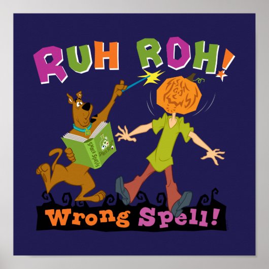 Scooby-Doo | Ruh Roh! Verkeerde spreuk! Poster (Voorkant)