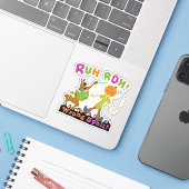 Scooby-Doo | Ruh Roh! Verkeerde spreuk! Sticker (Laptop met iPhone)