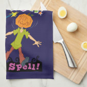 Scooby-Doo | Ruh Roh! Verkeerde spreuk! Theedoek (Quarter Fold)