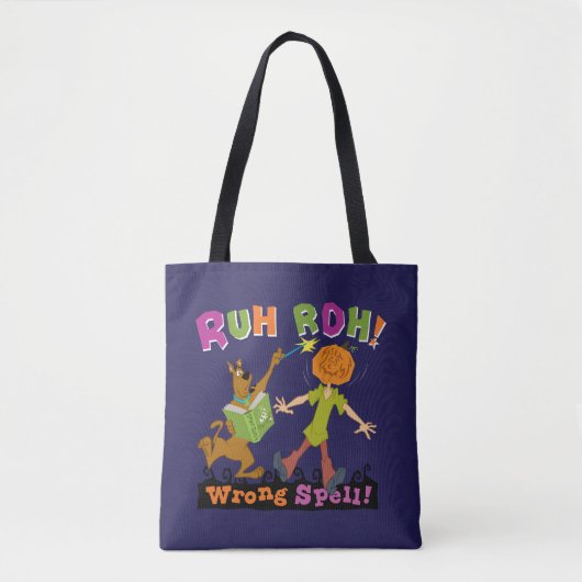 Scooby-Doo | Ruh Roh! Verkeerde spreuk! Tote Bag (Voorkant)