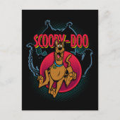 Scooby-Doo Running From Ghosts Graphic Briefkaart (Voorkant)
