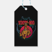 Scooby-Doo Running From Ghosts Graphic Cadeaulabel (Voorkant)