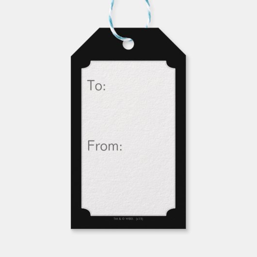 Scooby-Doo Running From Ghosts Graphic Cadeaulabel (Achterkant)