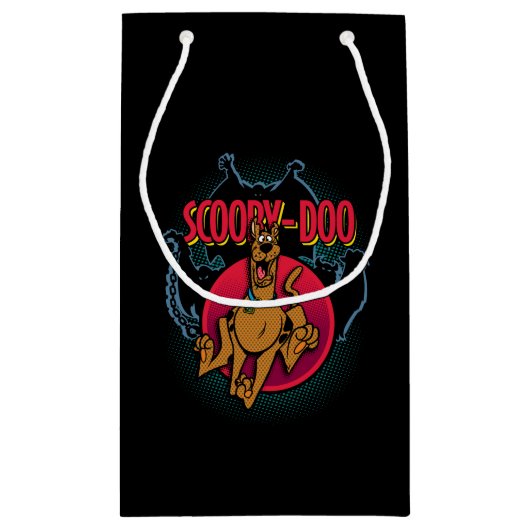 Scooby-Doo Running From Ghosts Graphic Klein Cadeauzakje (Achterkant)