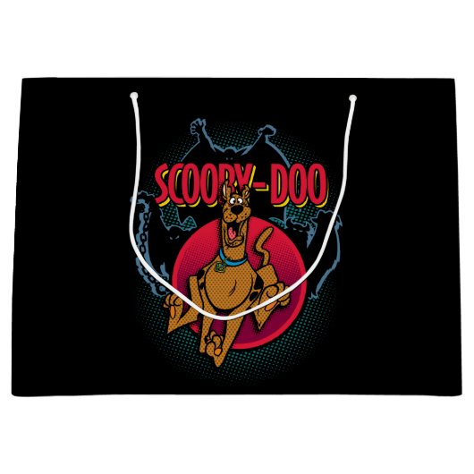 Scooby-Doo Running From Ghosts Graphic Large Cadeautasje (Voorkant)