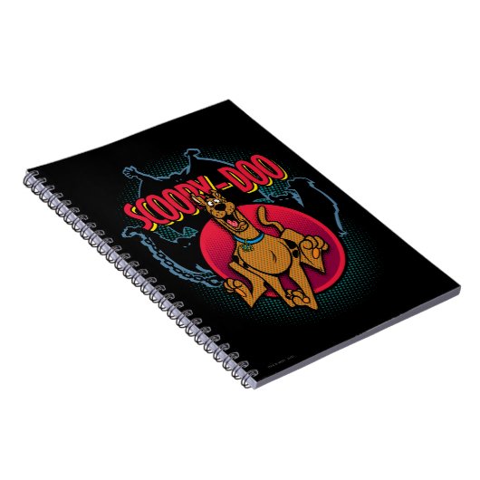 Scooby-Doo Running From Ghosts Graphic Notitieboek (Rechterzijde)