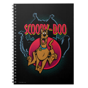 Scooby-Doo Running From Ghosts Graphic Notitieboek