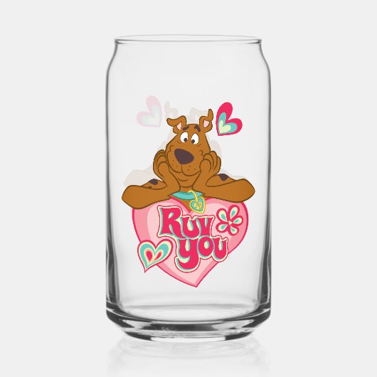 Scooby-Doo - Ruv You Blikvorm Glas (Voorkant)
