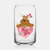 Scooby-Doo - Ruv You Blikvorm Glas (Achterkant)