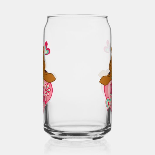 Scooby-Doo - Ruv You Blikvorm Glas (Links)