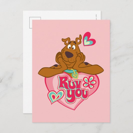 Scooby-Doo - Ruv You Feestdagenkaart (Voorkant / Achterkant)