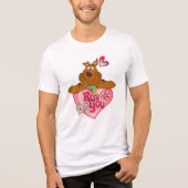 Scooby-Doo - Ruv You Tri-Blend Shirt (Voorkant)