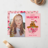 Scooby Doo Ruv You Valentijnsdag Notitiekaartje (Voorkant / Achterkant in situ)