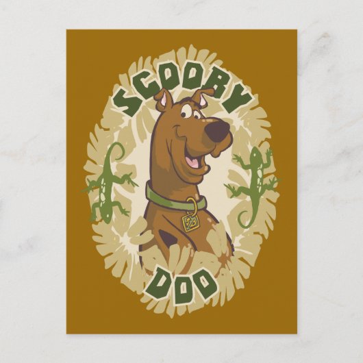 Scooby-Doo Safari Graphic Briefkaart (Voorkant)