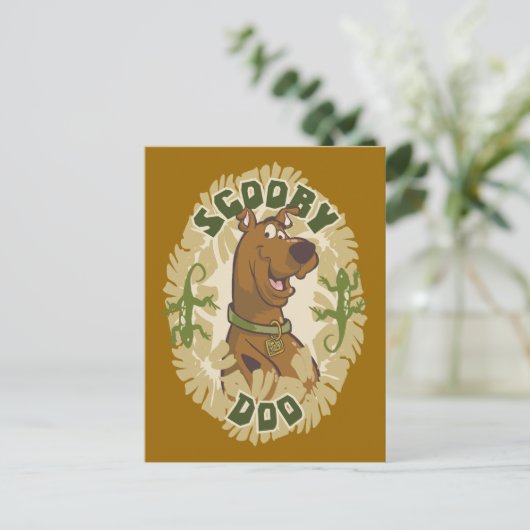 Scooby-Doo Safari Graphic Briefkaart (Staand voorkant)