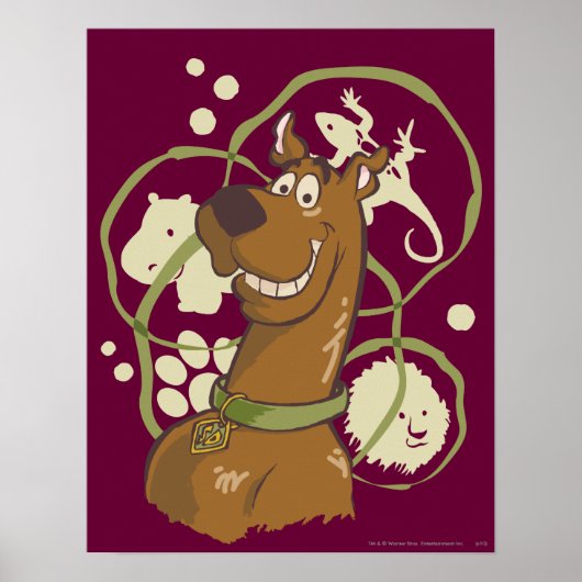 Scooby-Doo Safari Icons Poster (Voorkant)