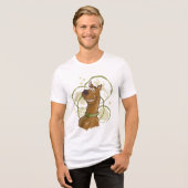 Scooby-Doo Safari Icons Tri-Blend Shirt (Voorkant volledig)