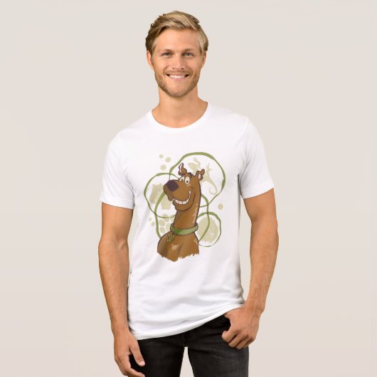 Scooby-Doo Safari Icons Tri-Blend Shirt (Voorkant volledig)