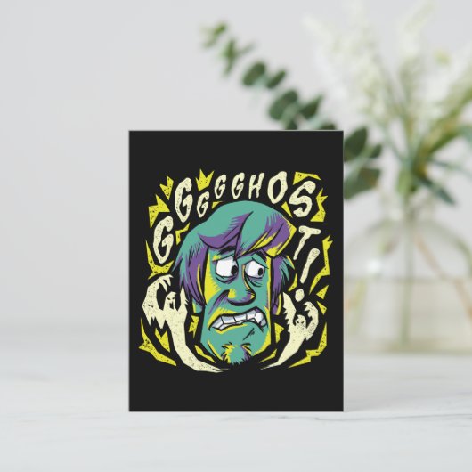 Scooby-Doo | Scared Shaggy Briefkaart (Staand voorkant)