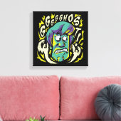 Scooby-Doo | Scared Shaggy Canvas Afdruk (Insitu (Woonkamer))